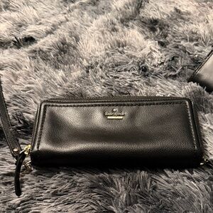 Kate Spade Black Leather Wallet